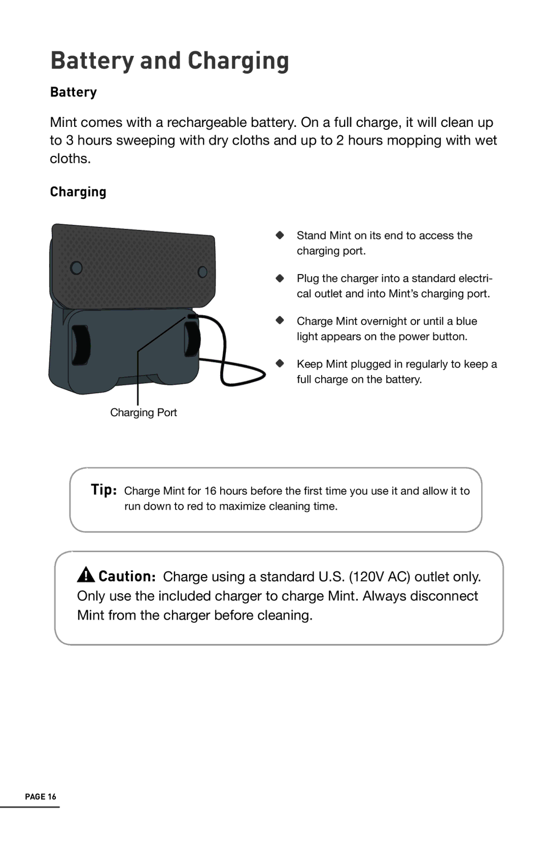 iRobot 4200 manual Battery and Charging 