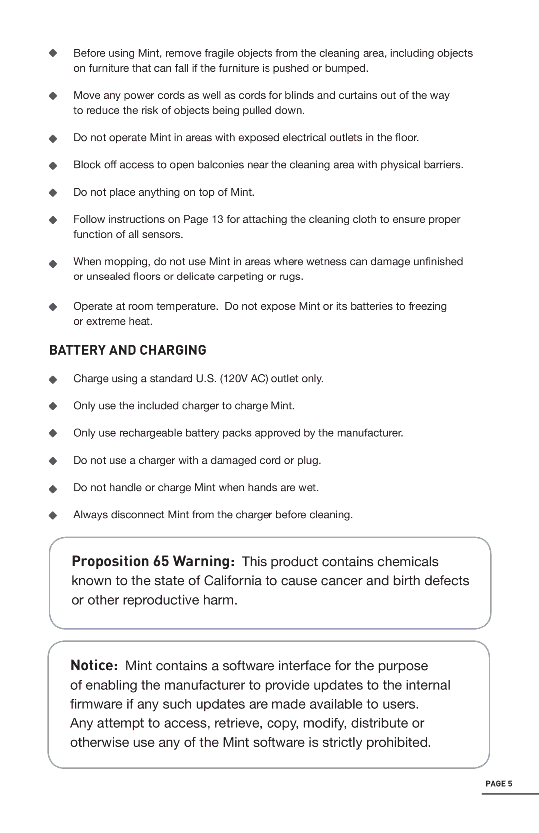 iRobot 4200 manual Battery and Charging 