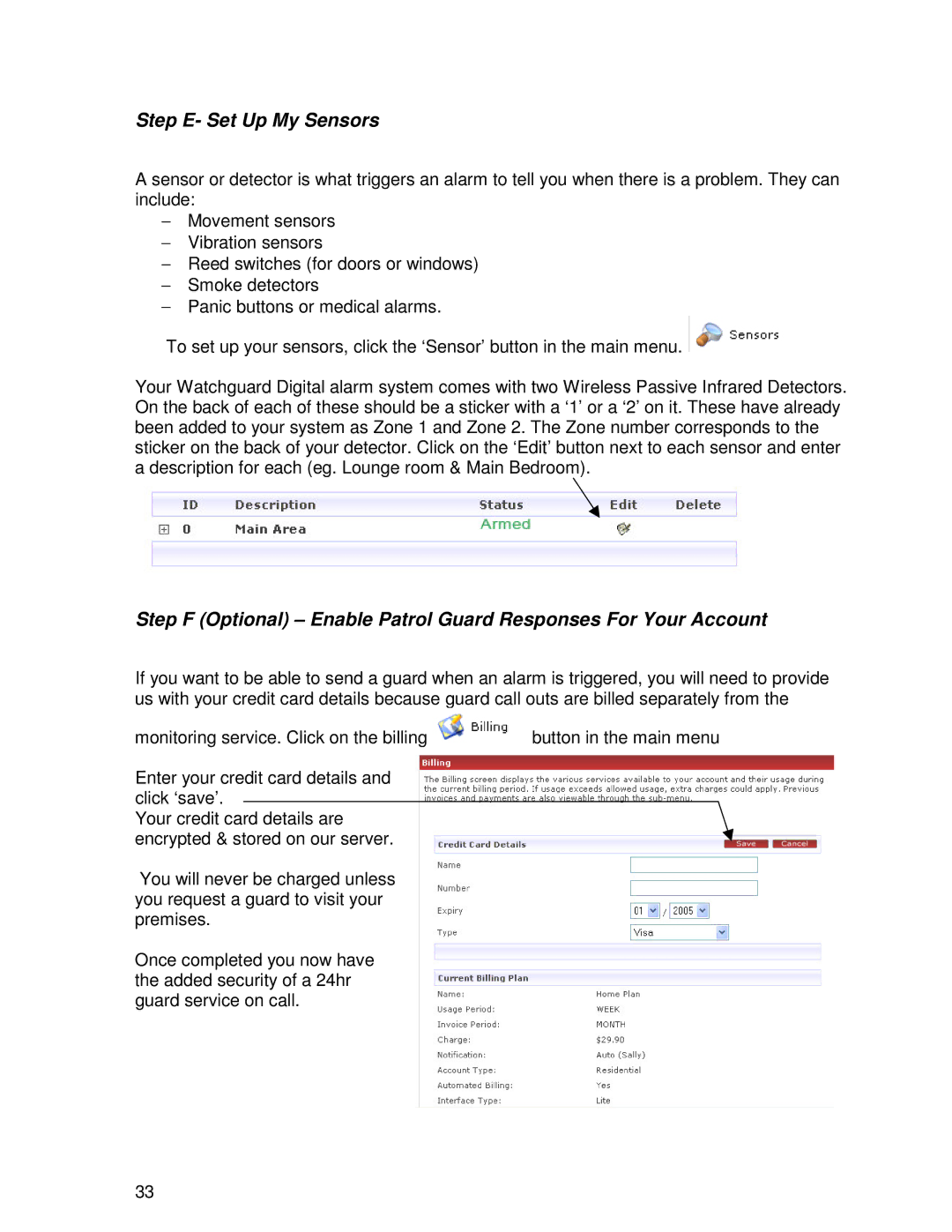 Ironman Fitness V2 instruction manual Step E- Set Up My Sensors 