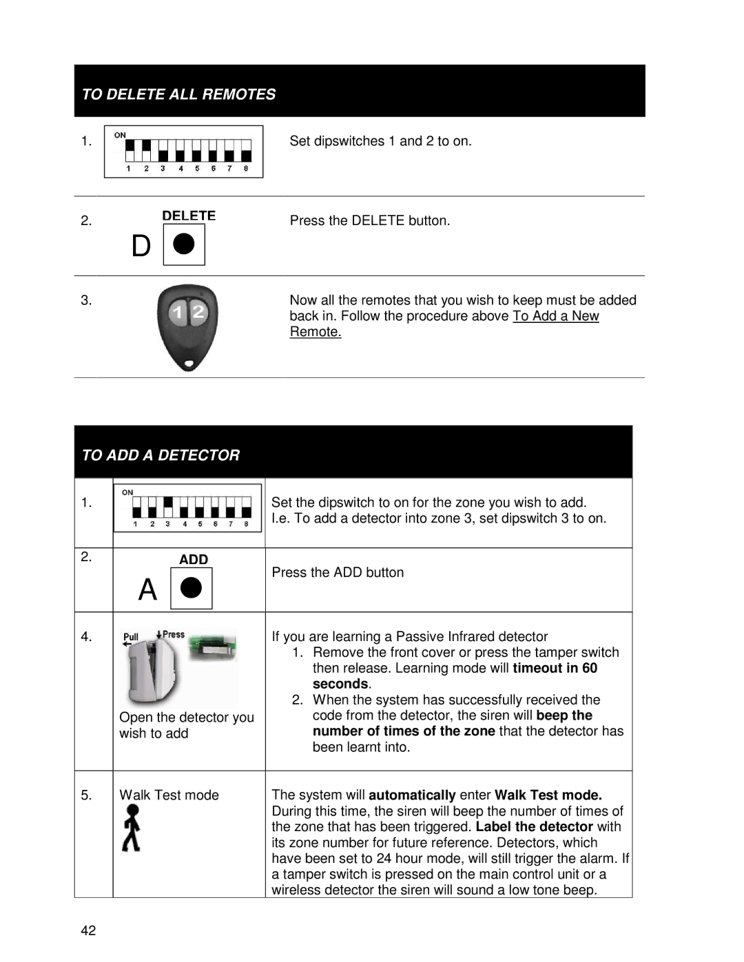 Ironman Fitness V2 instruction manual Seconds, Number of times of the zone that the detector has 