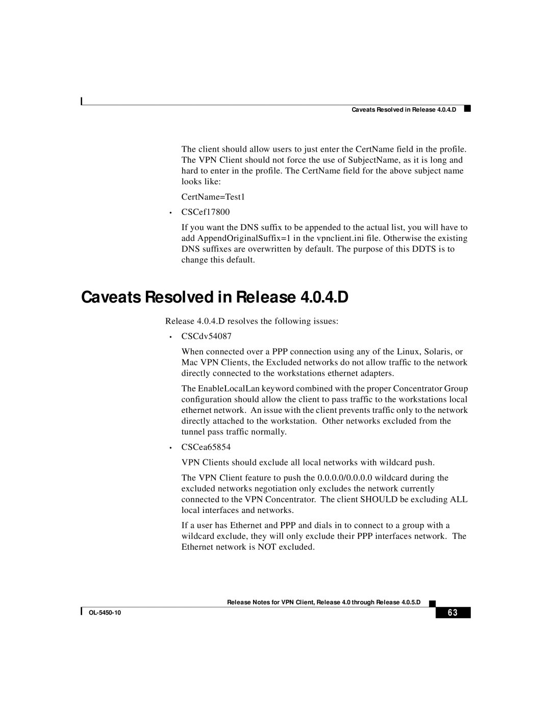 ISEKI OL-5450-10 manual Caveats Resolved in Release 4.0.4.D 