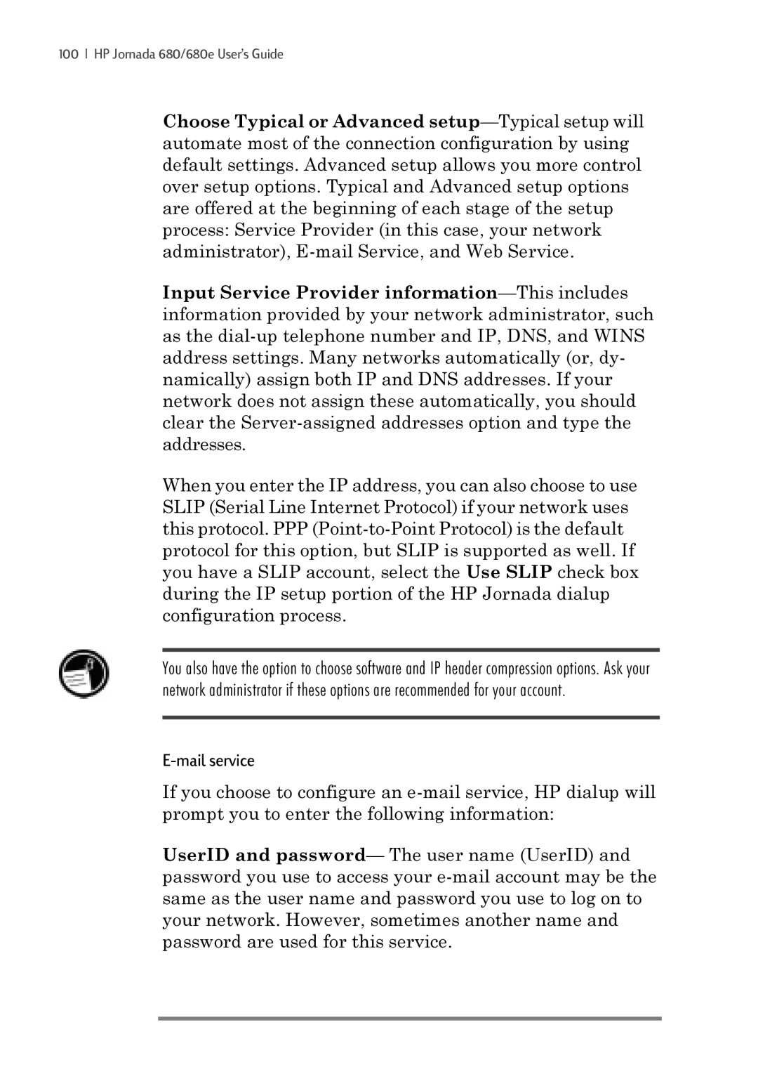 iSimple manual HP Jornada 680/680e User’s Guide 