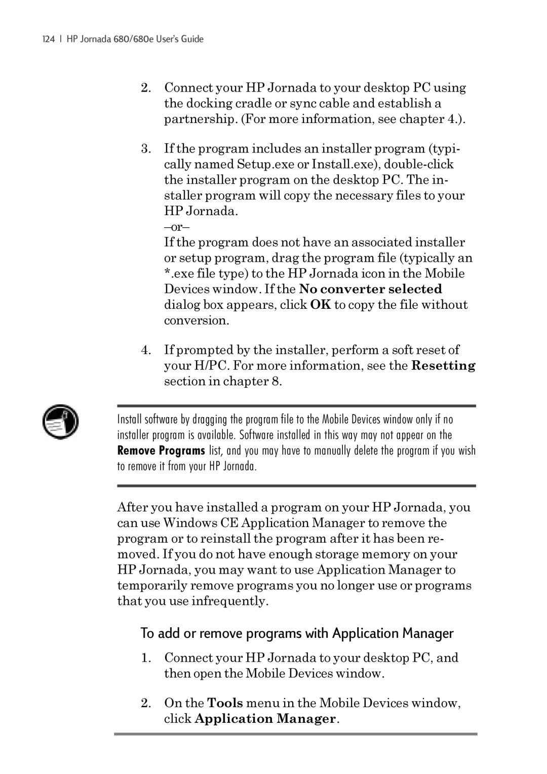 iSimple 680/680e manual To add or remove programs with Application Manager 