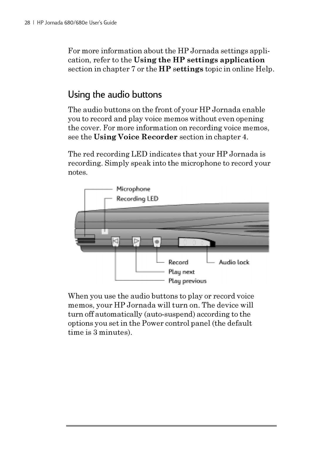 iSimple 680/680e manual Using the audio buttons 