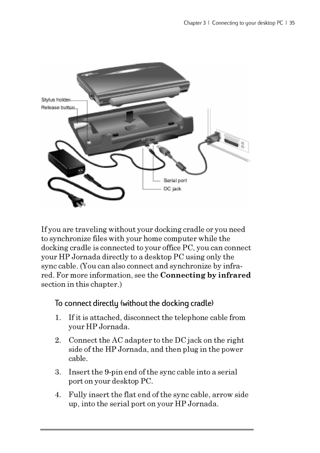 iSimple 680/680e manual To connect directly without the docking cradle 