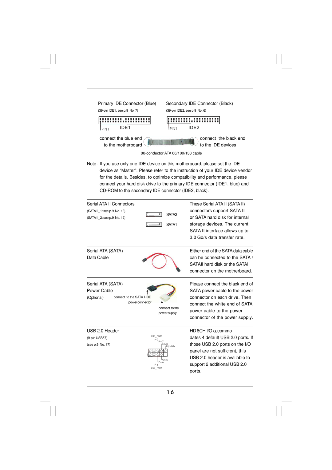 ISonic K8NF4G-SATA2 manual IDE1 