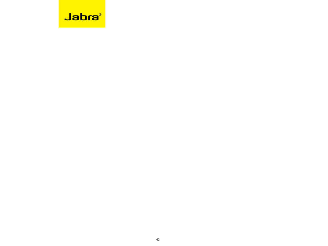 Jabra 9460 user manual RevJ 