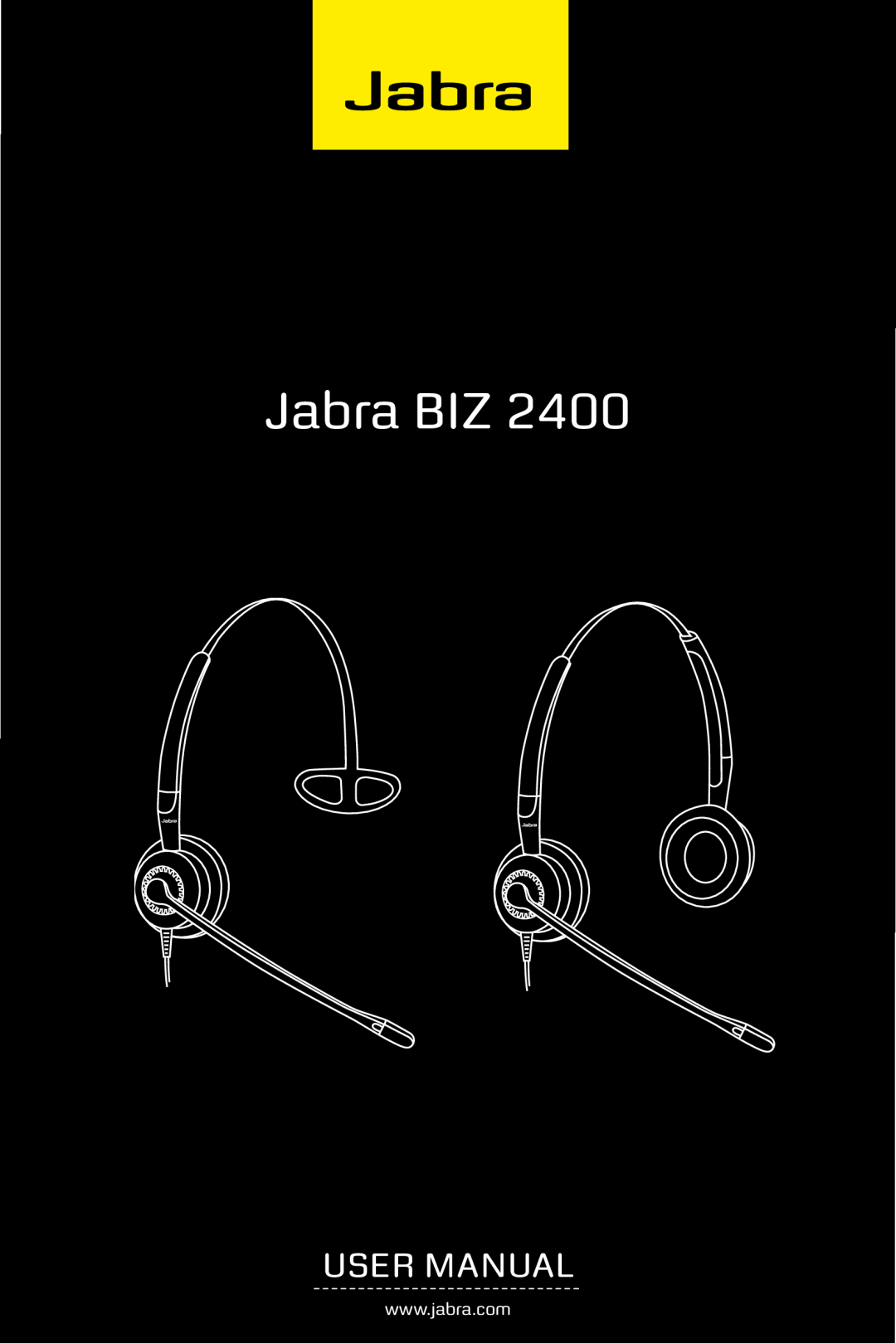 Jabra BIZ 2400 user manual Jabra BIZ 