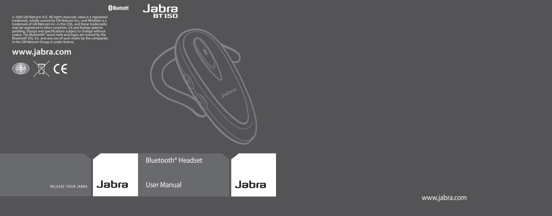 Jabra BT150 specifications 