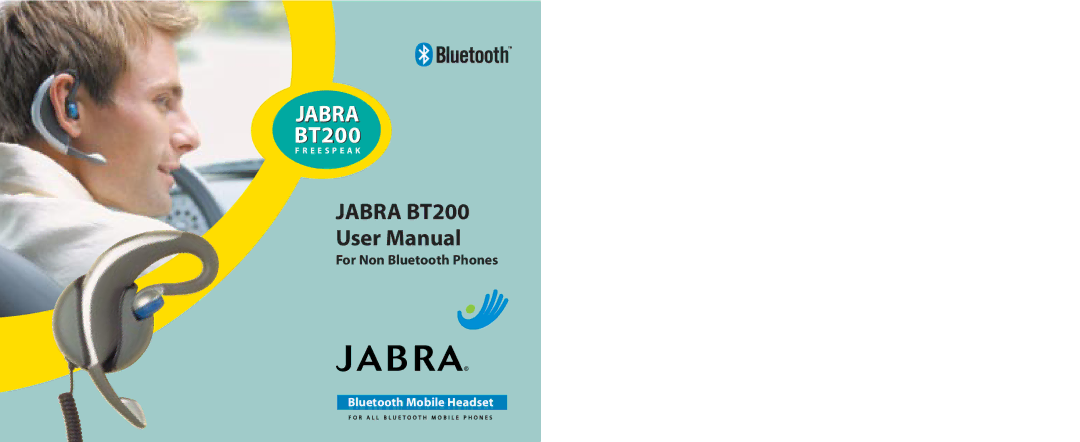 Jabra BT200 user manual Jabra 