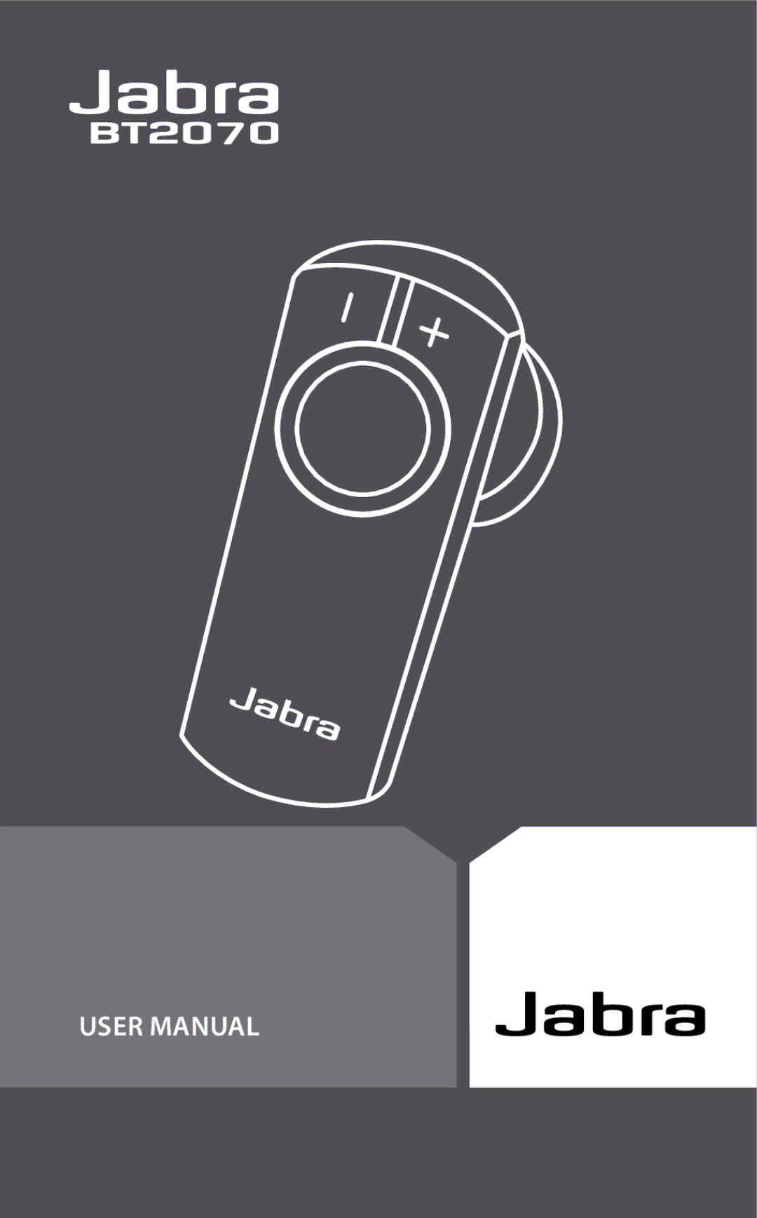 Jabra BT2070 user manual 