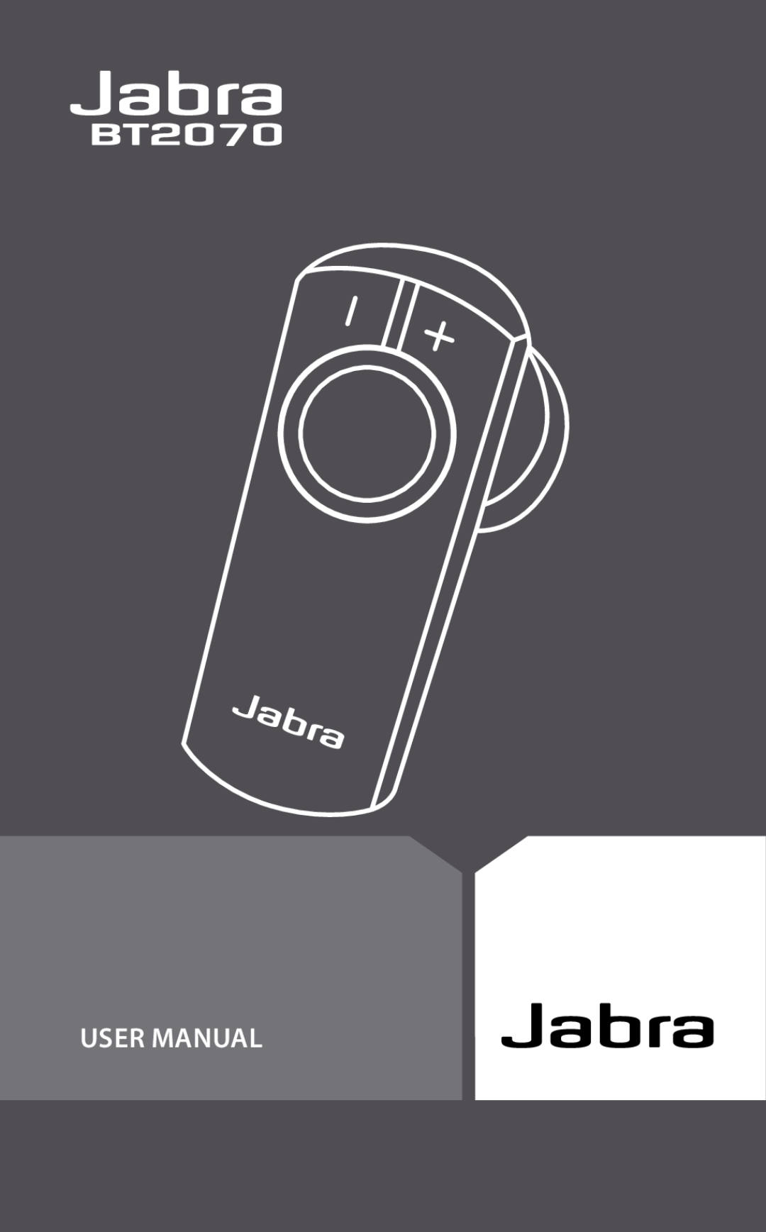 Jabra BT2070 user manual 