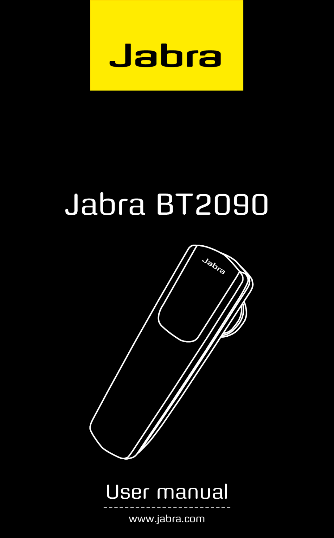 Jabra user manual Jabra BT2090 