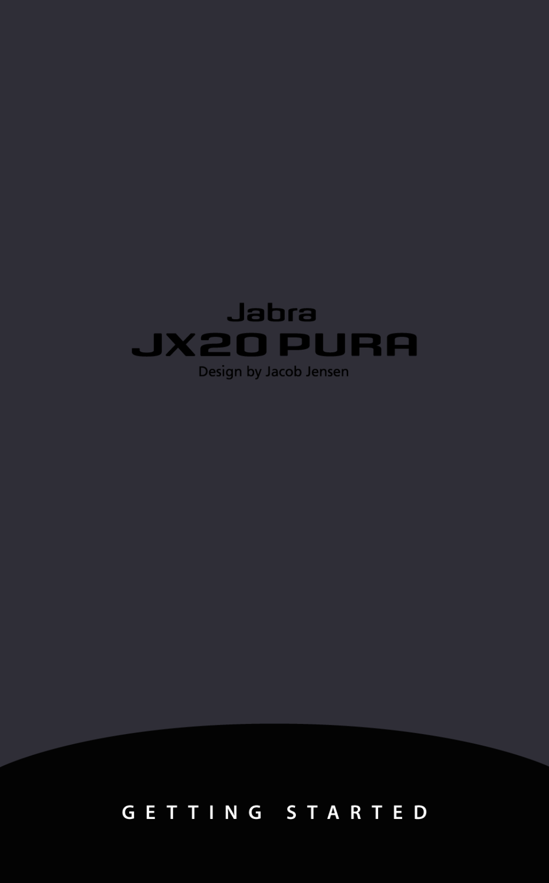 Jabra JX20 manual 