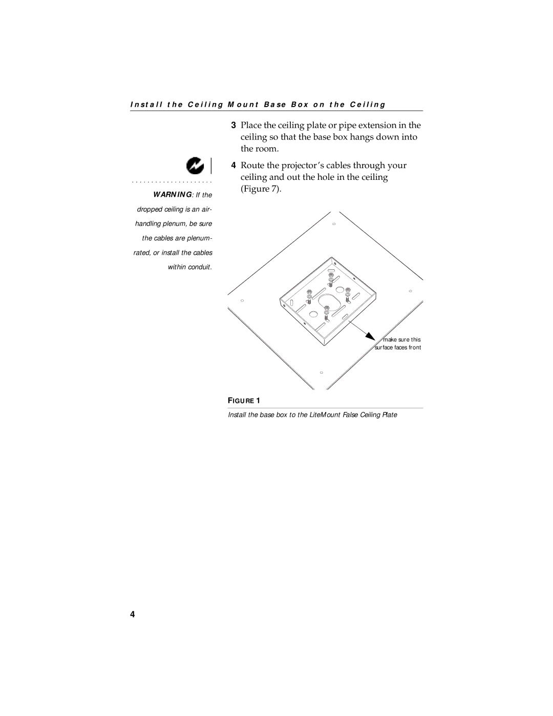 Jabra LP 1000 SERIES manual Within conduit 