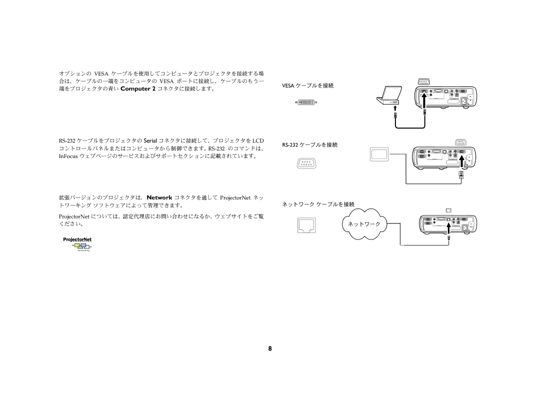 Jabra LP 540 manual ネットワーク ケーブルを接続 