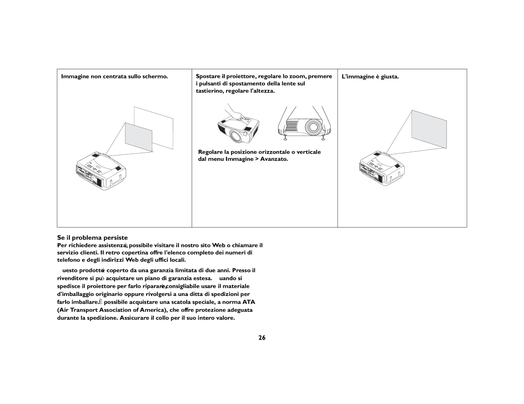 Jabra LP840 manual Se il problema persiste 