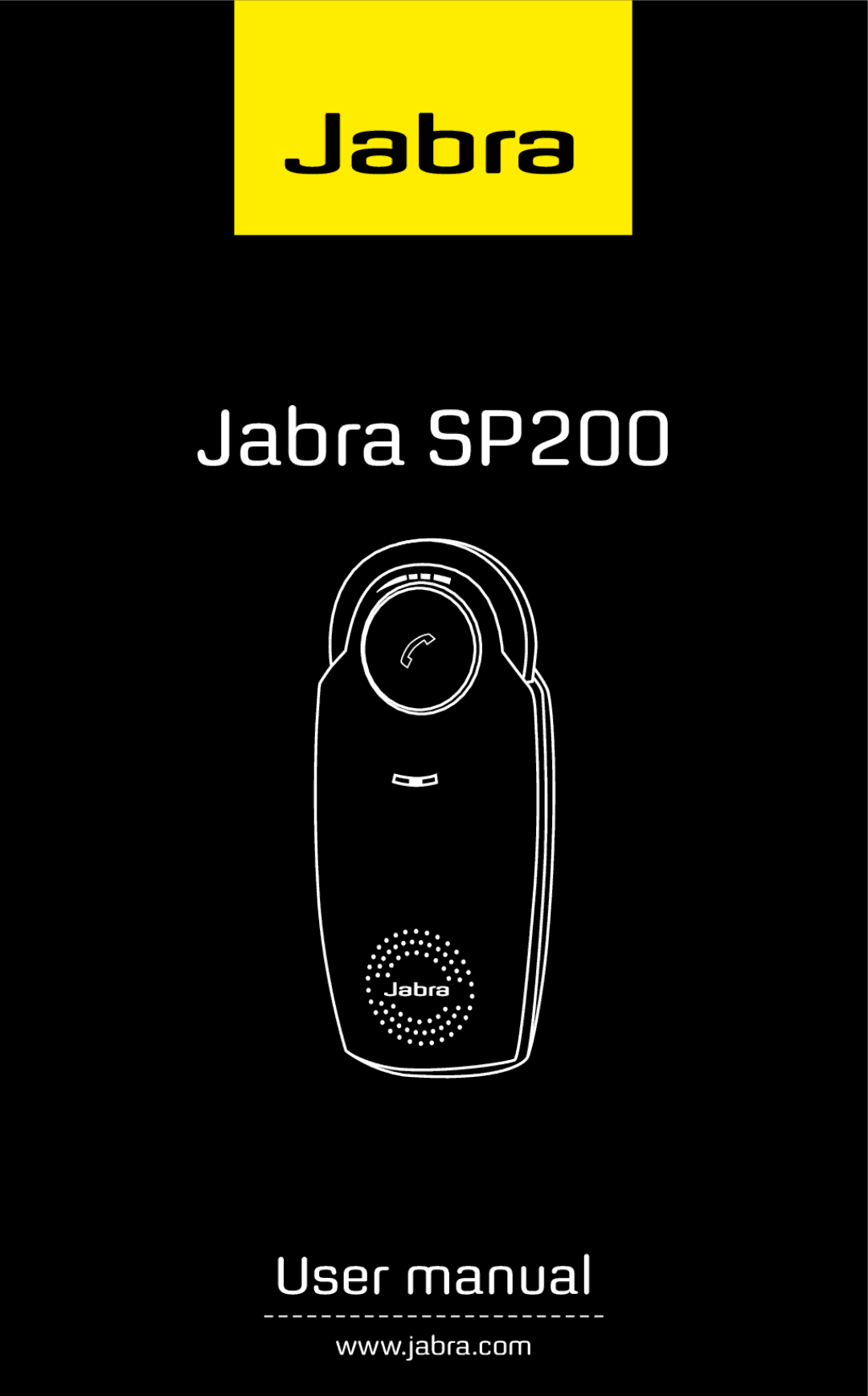 Jabra user manual Jabra SP200 