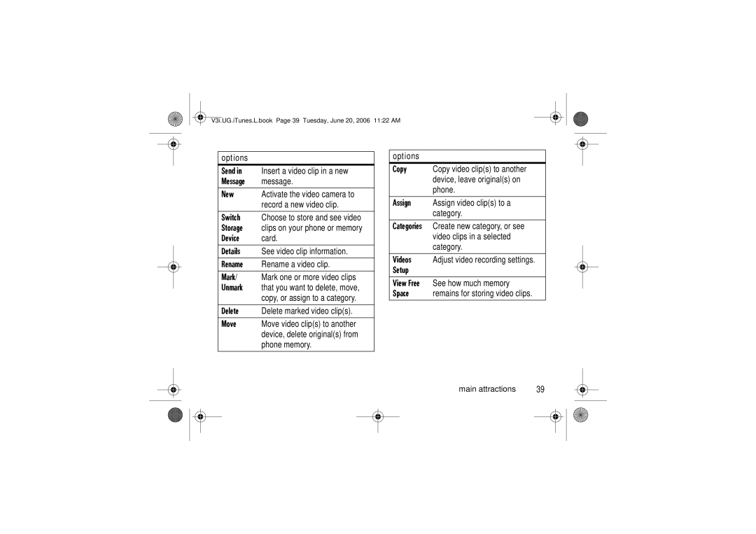 Jabra V3I manual Message message 