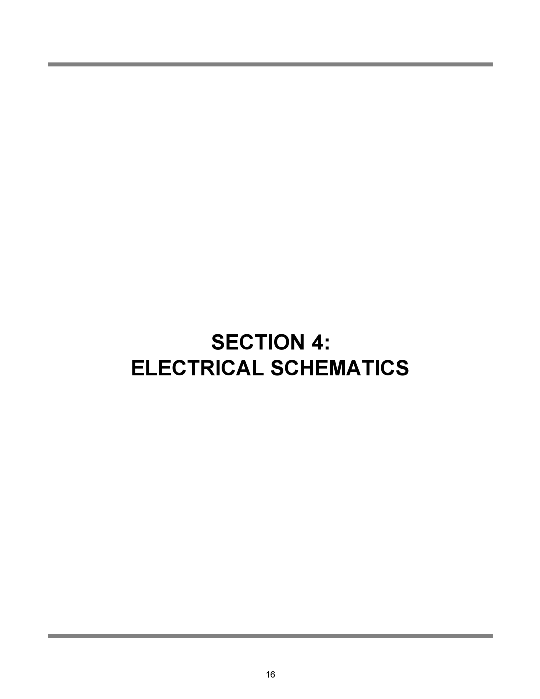Jackson 10APRB, 10AB, 10U operation manual Section Electrical Schematics 