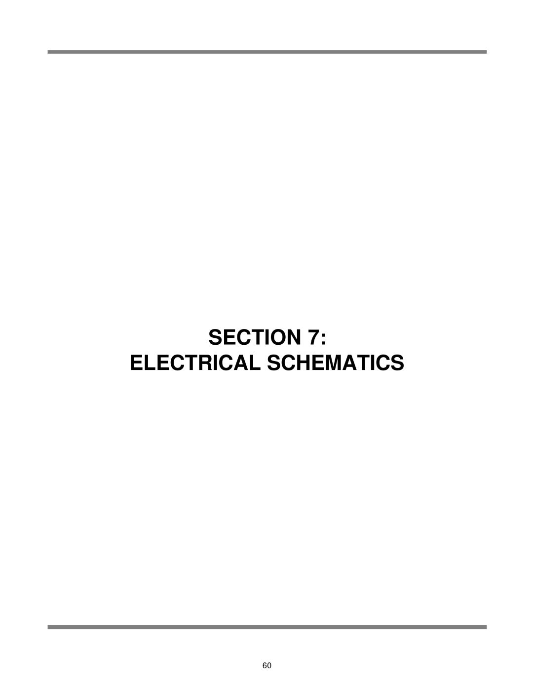 Jackson 300XLT, 300XS, 300XN technical manual Section Electrical Schematics 