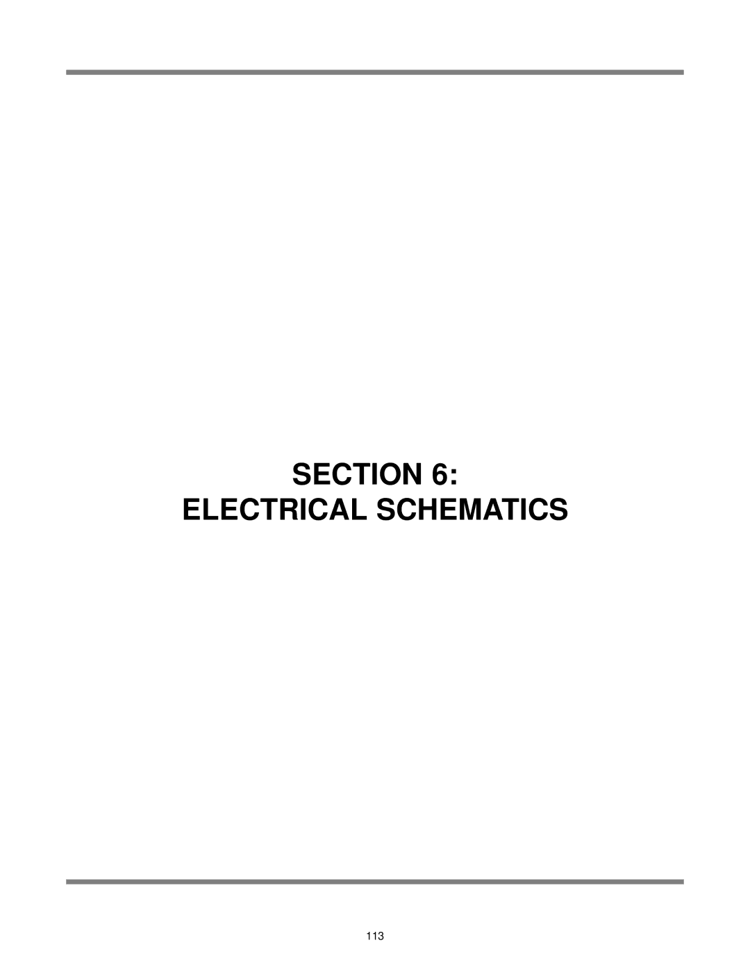 Jackson AJ-100 manual Section Electrical Schematics 