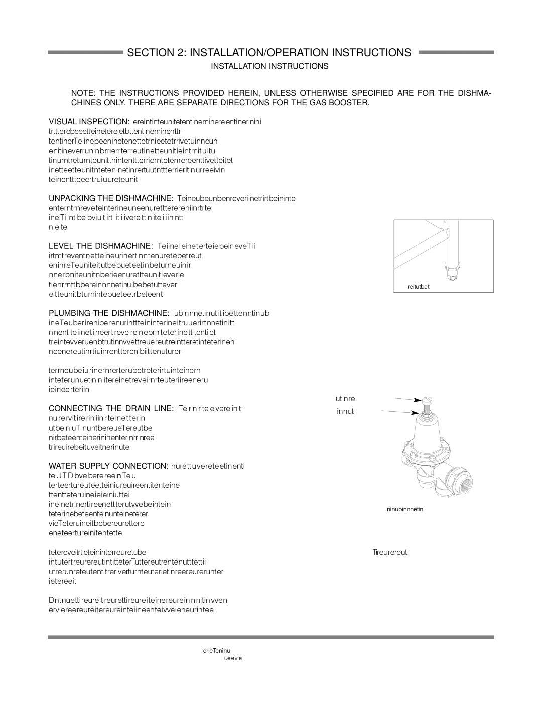 Jackson AJ-66CE, AJ-80CEL, AJ-66CSL, AJ-66CGP, AJ-44CSL INSTALLATION/OPERATION Instructions, Installation Instructions 