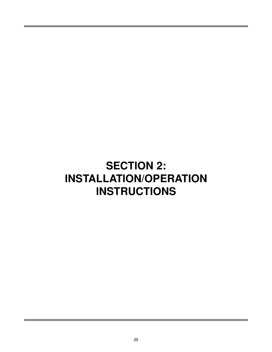 Jackson AJ-100CS, AJ-86CGP, AJ-64CS, AJ-64CE, AJ-86CS, aj-86ce, AJ-100CGP, AJ-100CE Section INSTALLATION/OPERATION Instructions 