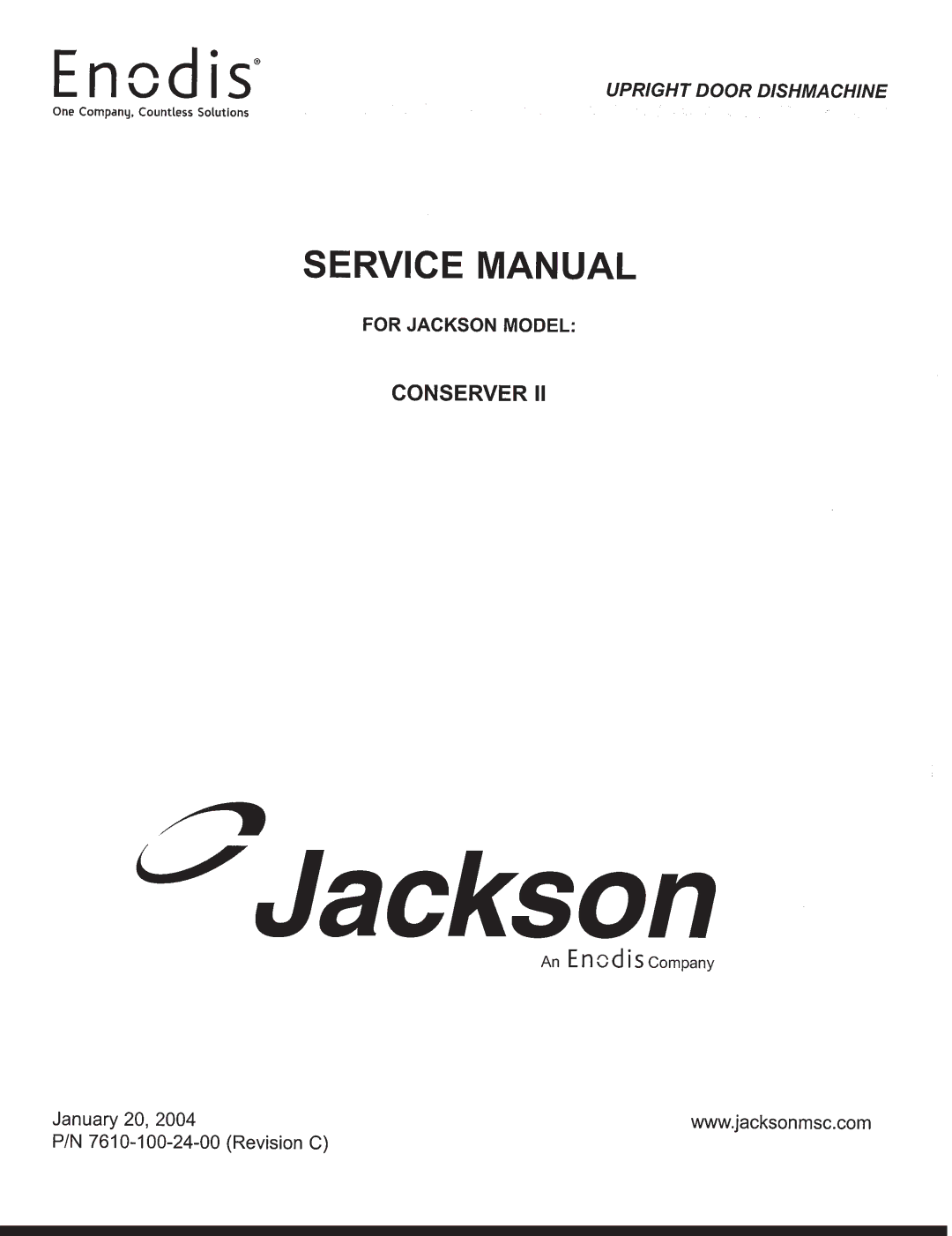 Jackson Conserver II manual 