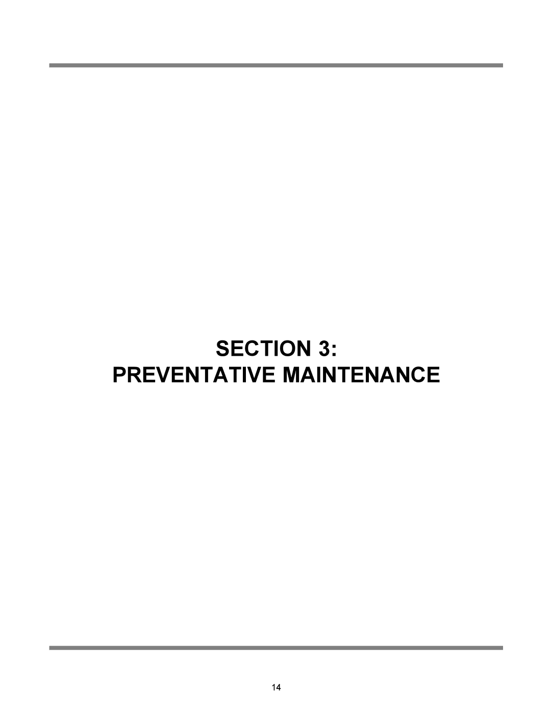 Jackson dishmachines, 10APRB, 10AB, 10U technical manual Section Preventative Maintenance 