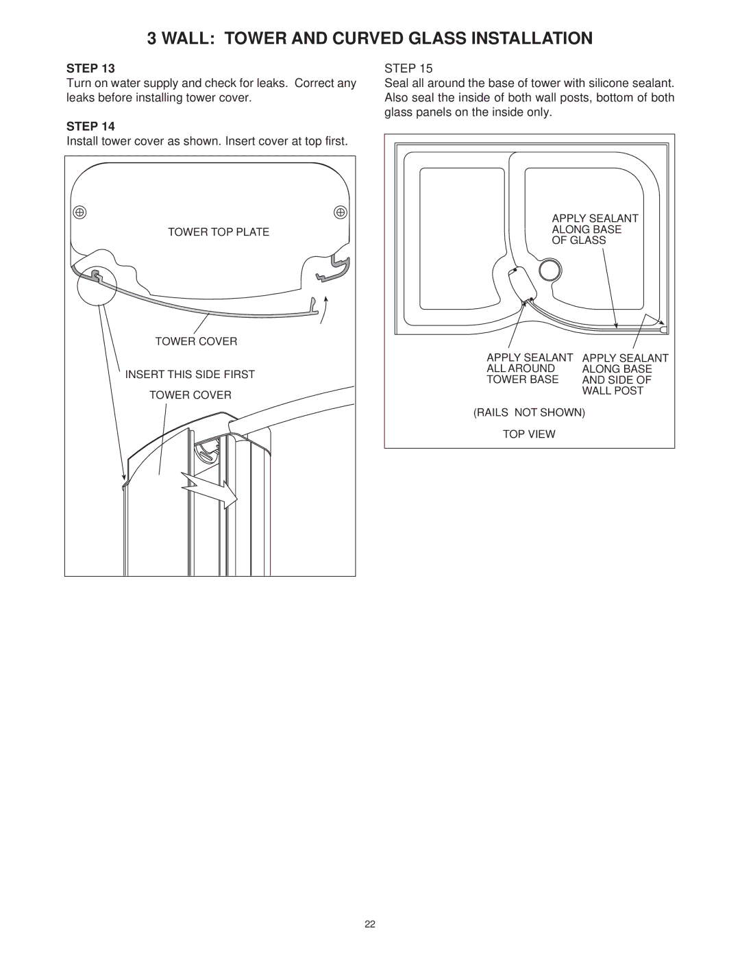 Jacuzzi 2 Wall and 3 Wall manual Step 