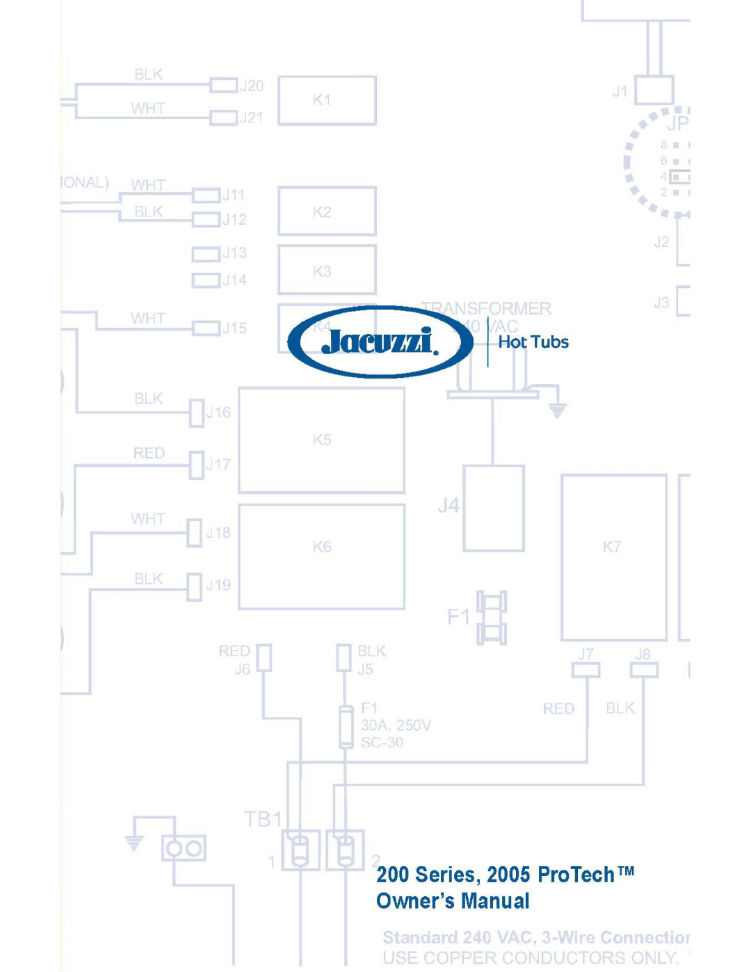 Jacuzzi 200 Series manual 