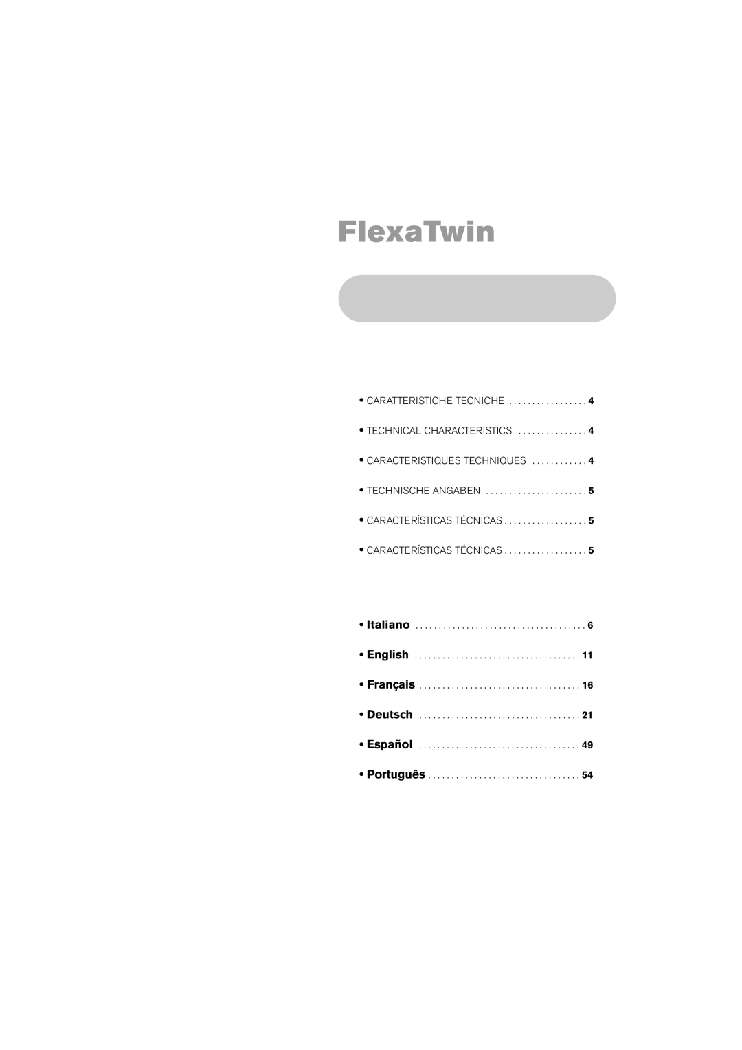 Jacuzzi ELT 10 installation manual FlexaTwin 