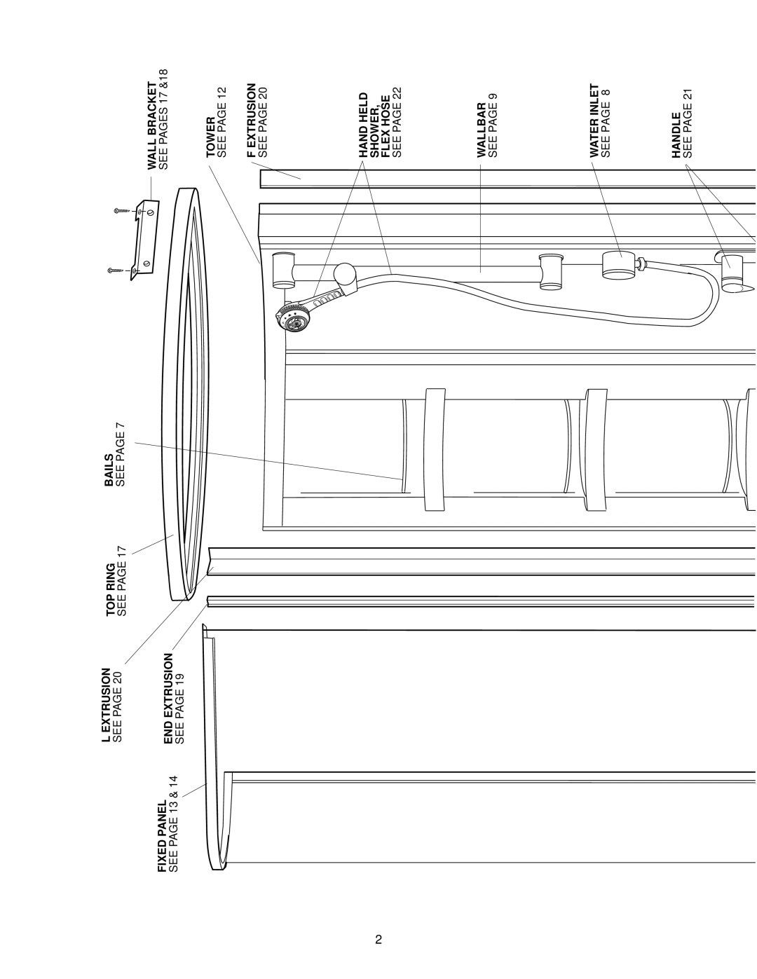 Jacuzzi J-SHOWER TOWERTM manual End 