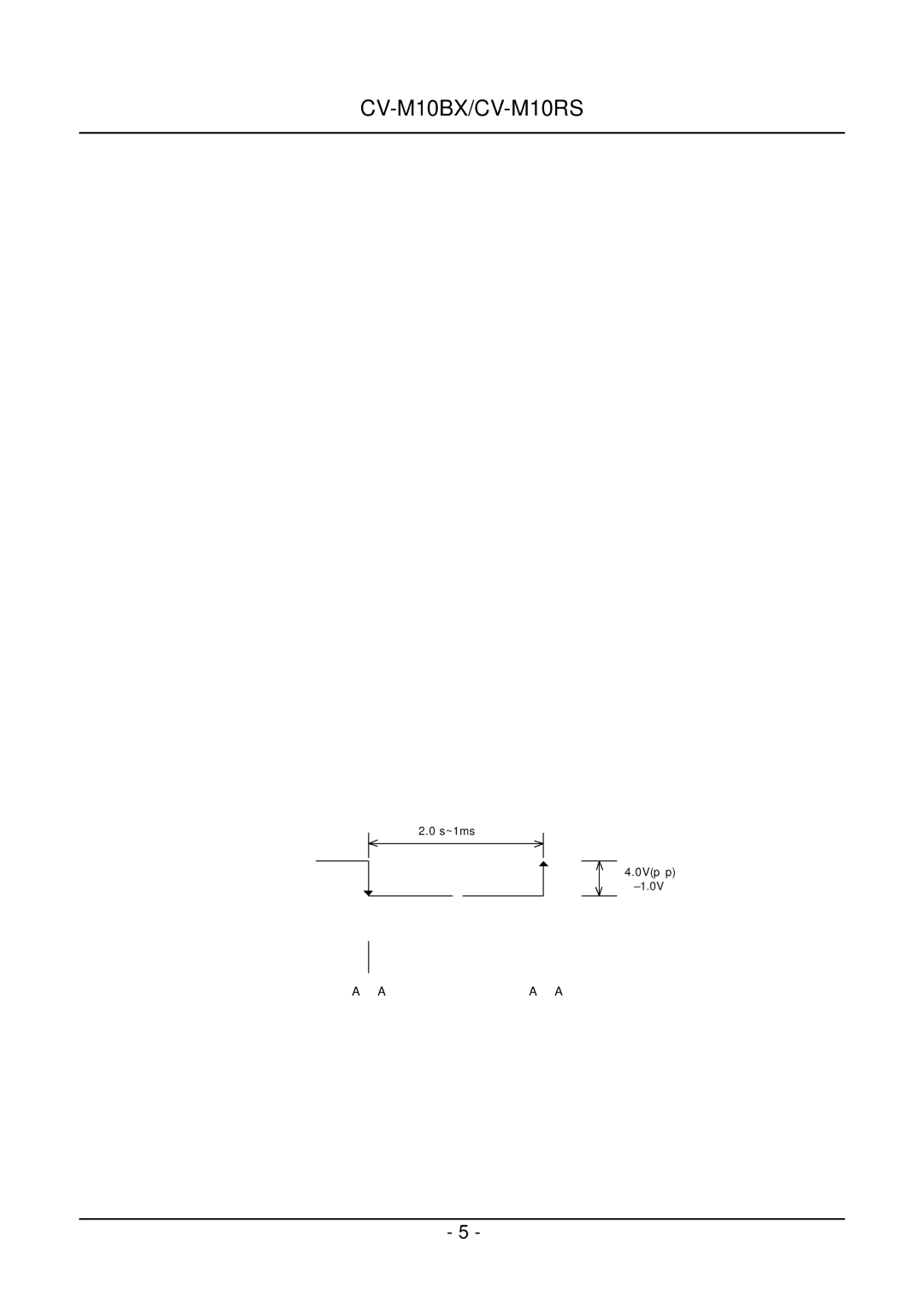 JAI CV-M10 operation manual External Trigger Mode, Edge Pre-select Trigger Mode, Pulse Width Control Trigger Mode 