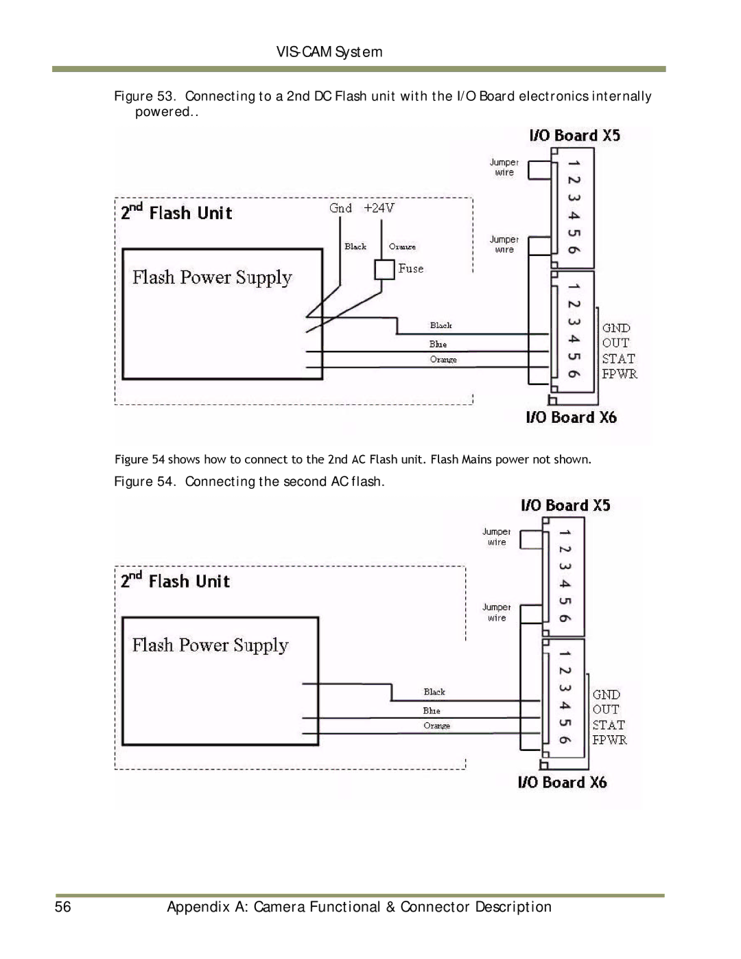 JAI TS-2030EN, TS-9720EN, TS-1327EN manual Connecting the second AC flash 