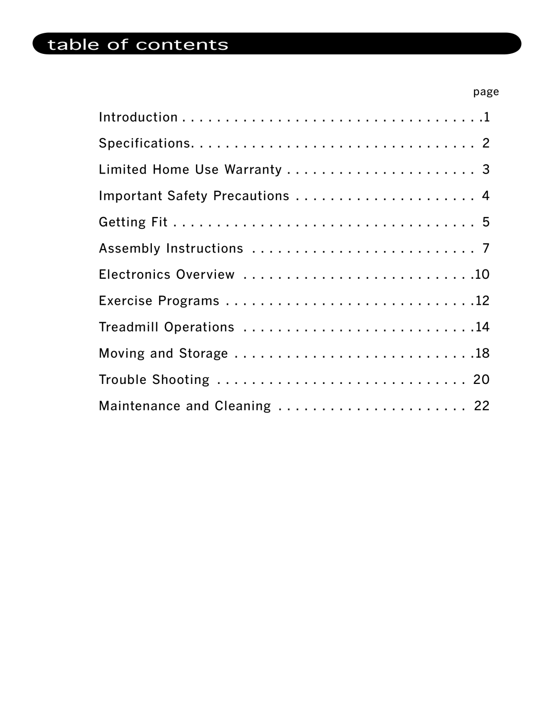 JAKKS Pacific TR1000-TV, TR500 manual Table of contents 