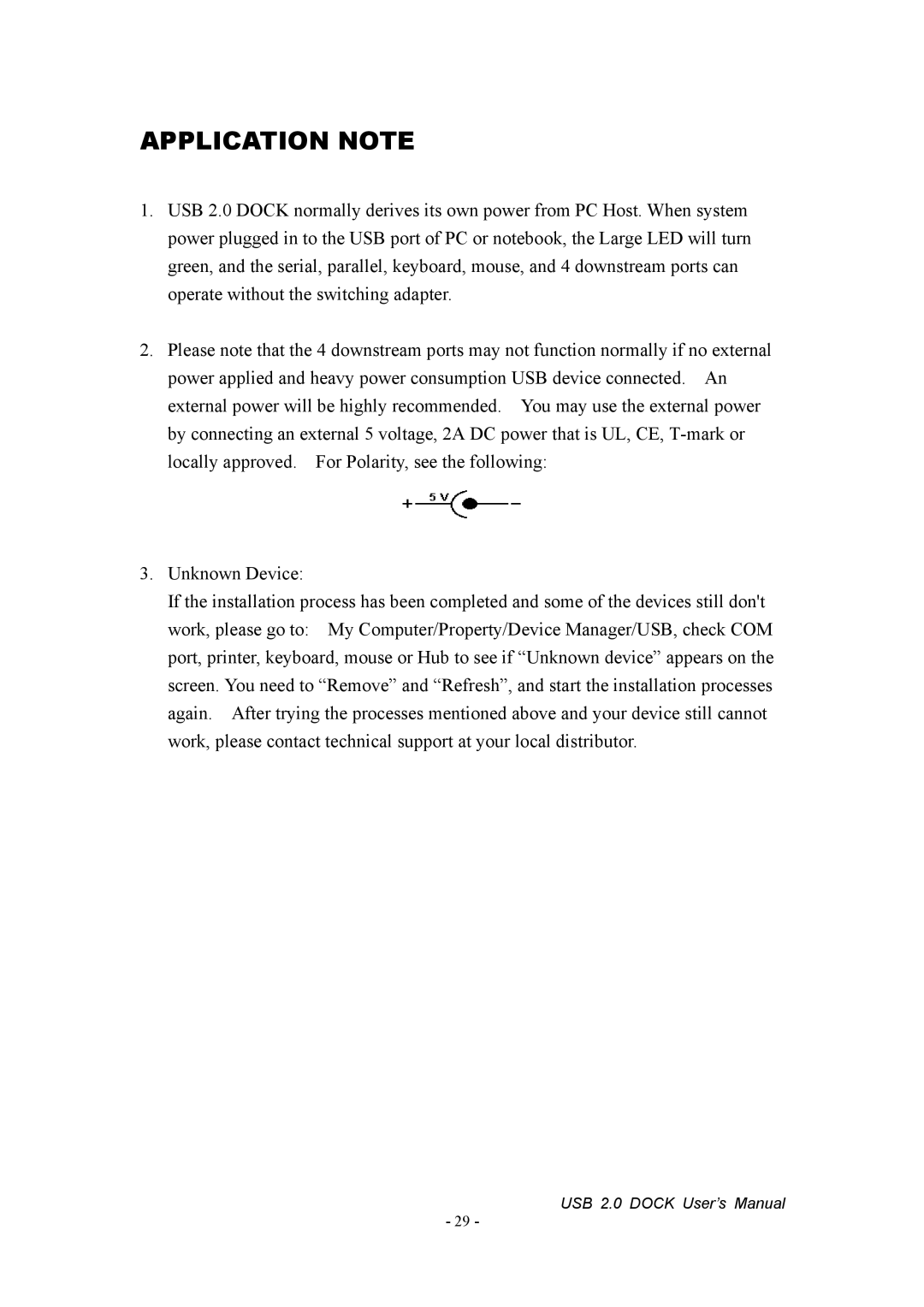 Jameco Electronics 527822 manual Application Note 