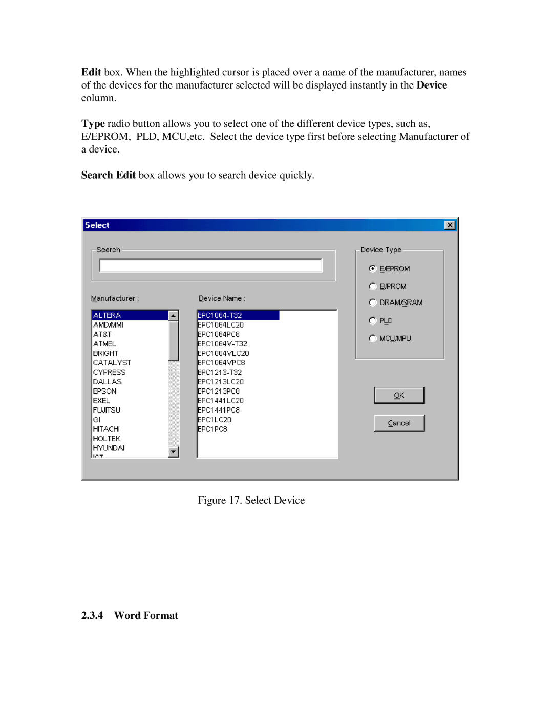 Jameco Electronics Superpro Series manual Word Format 