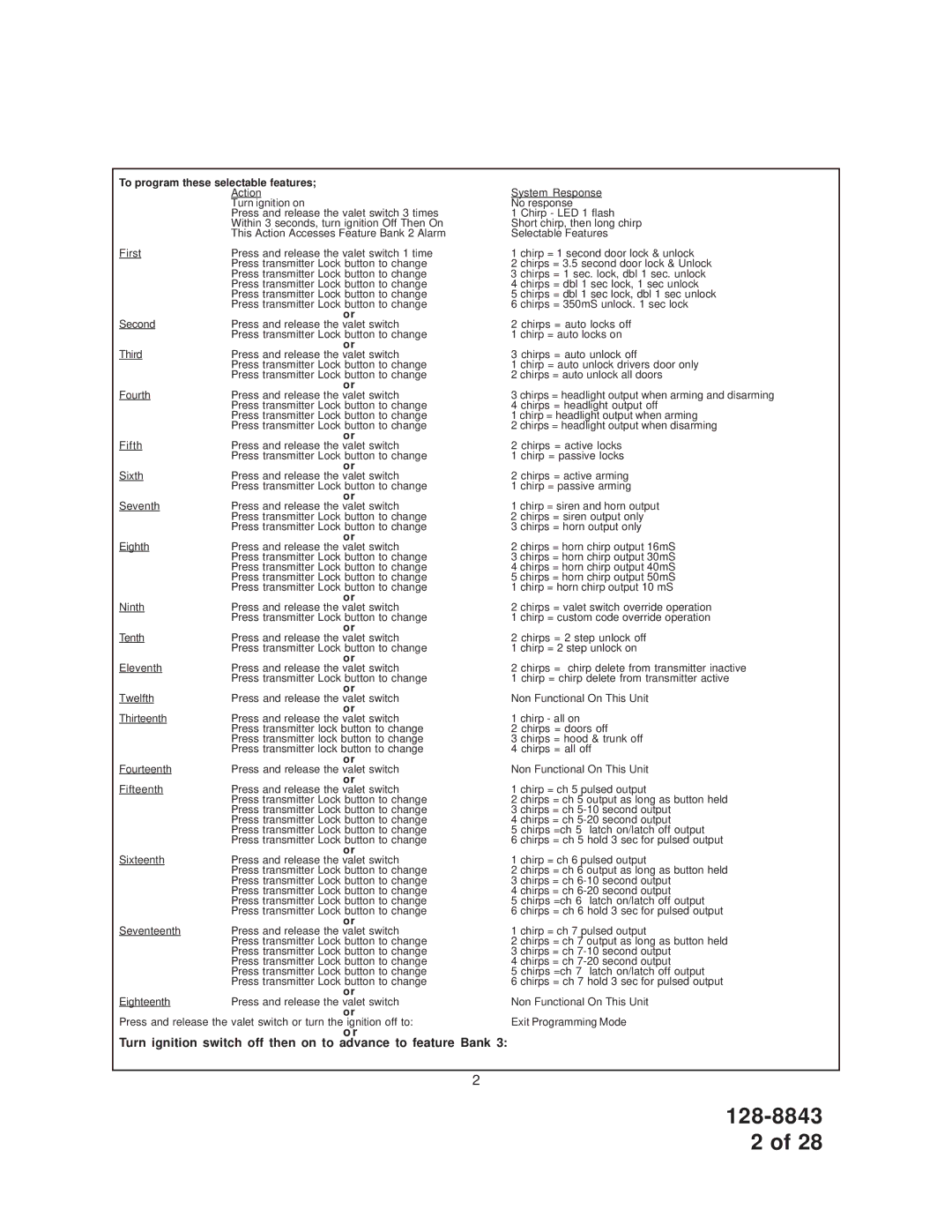 JAMO SS9000 installation manual 128-8843 