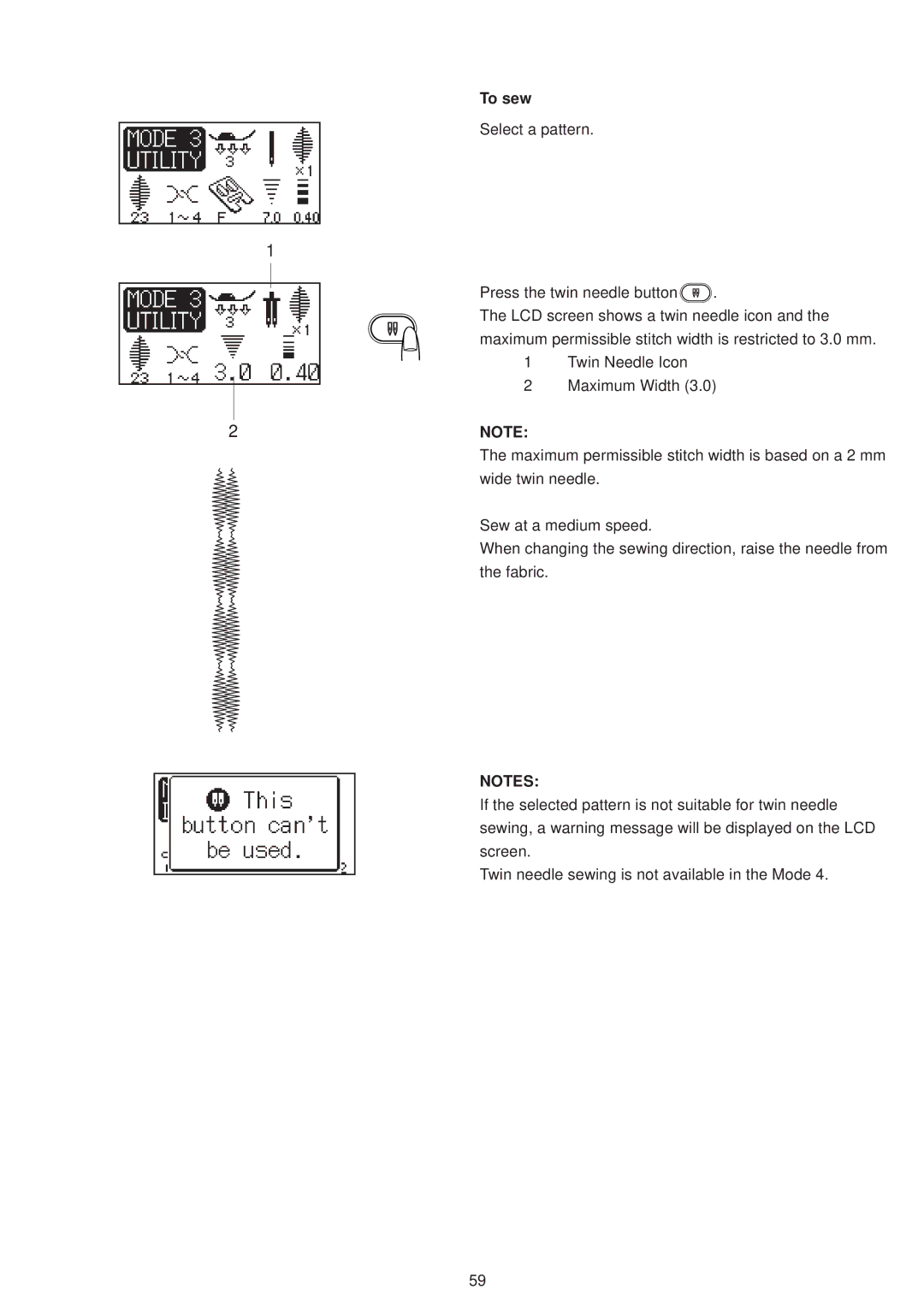 Janome 6500 manual To sew 