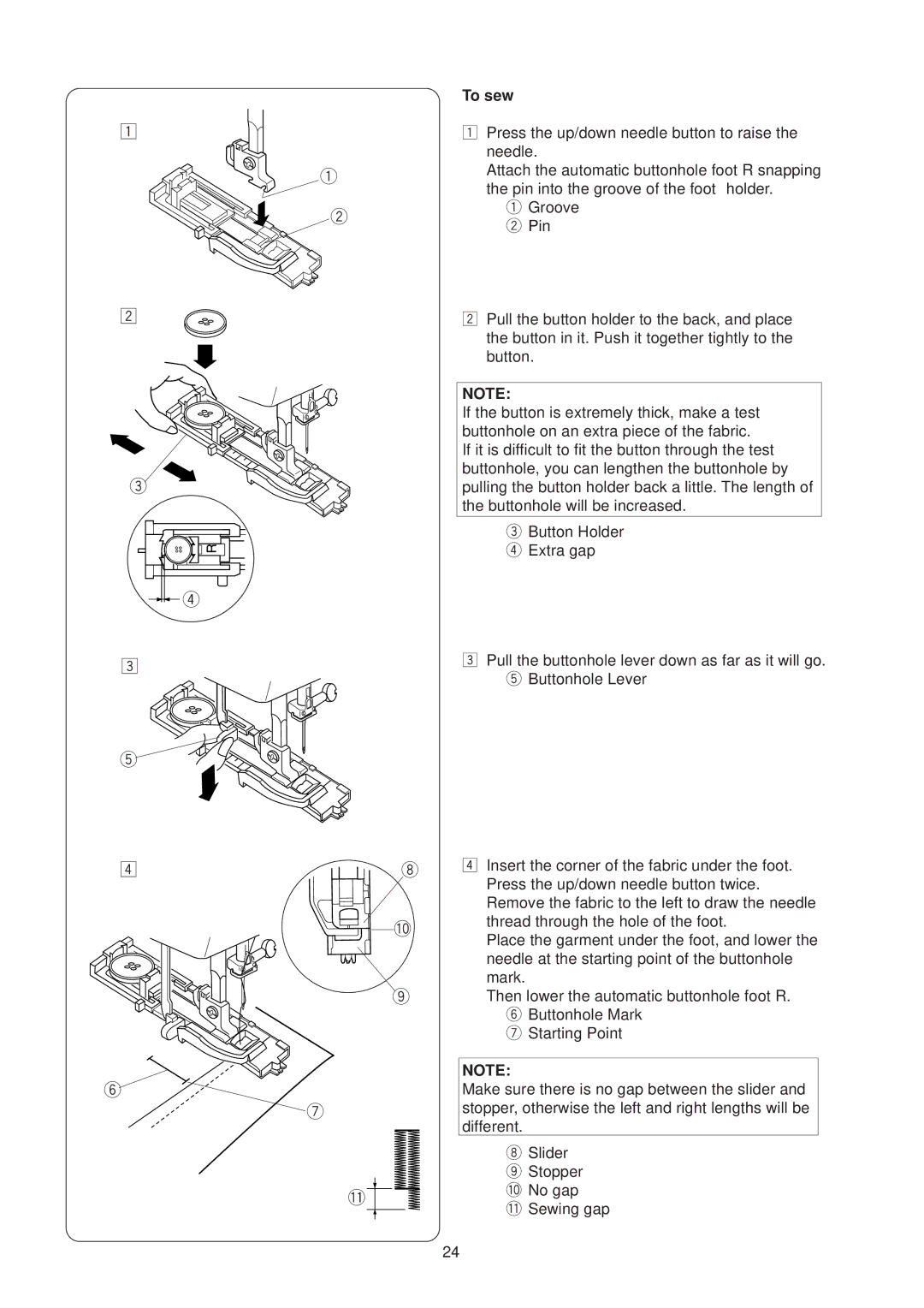 Janome JP760 manual To sew 