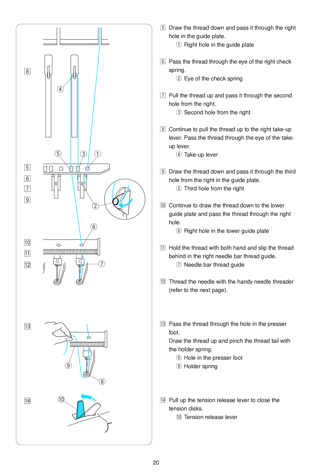 Janome MB-4 manual ⁄22 