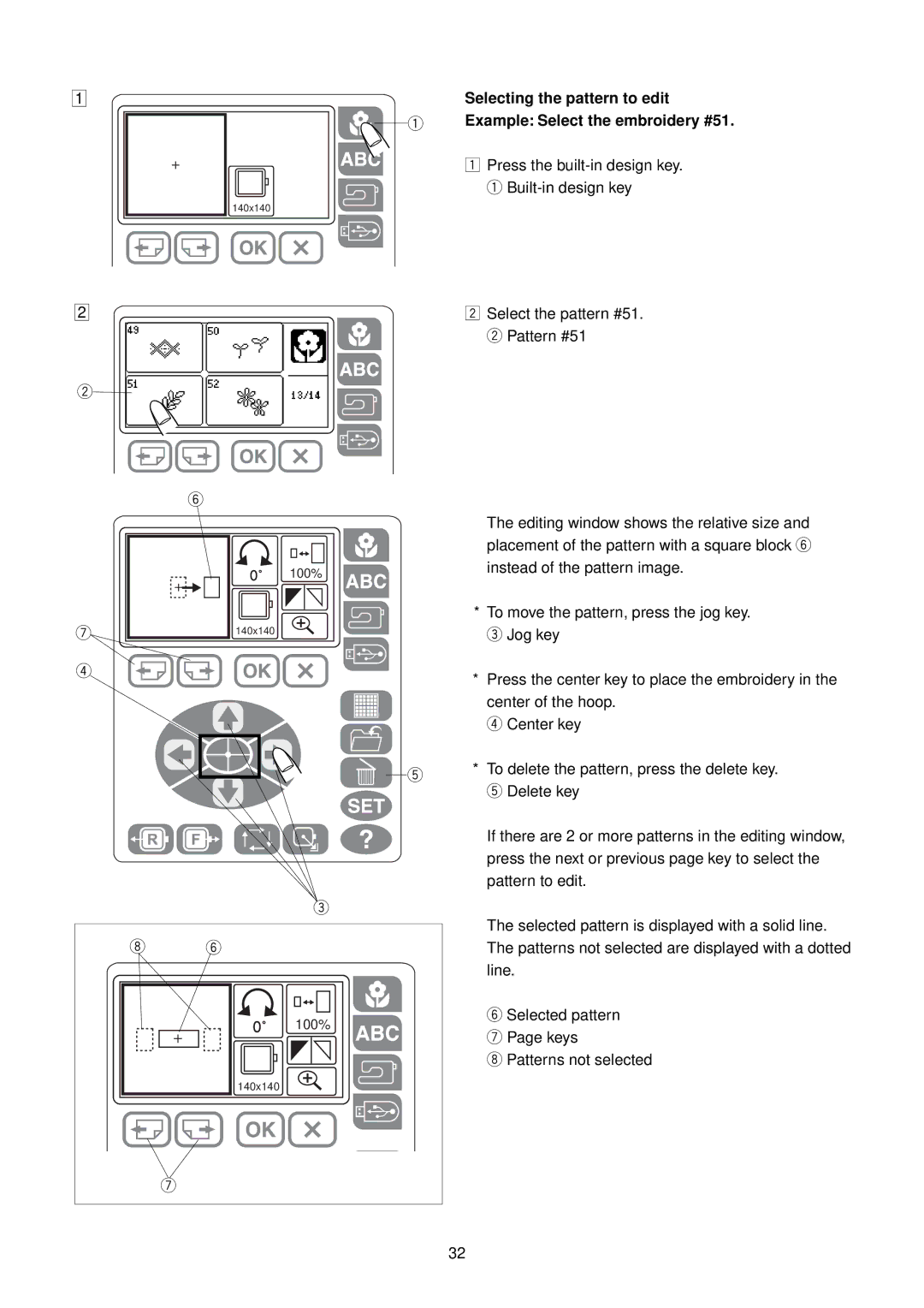 Janome MC 200E manual 100% 