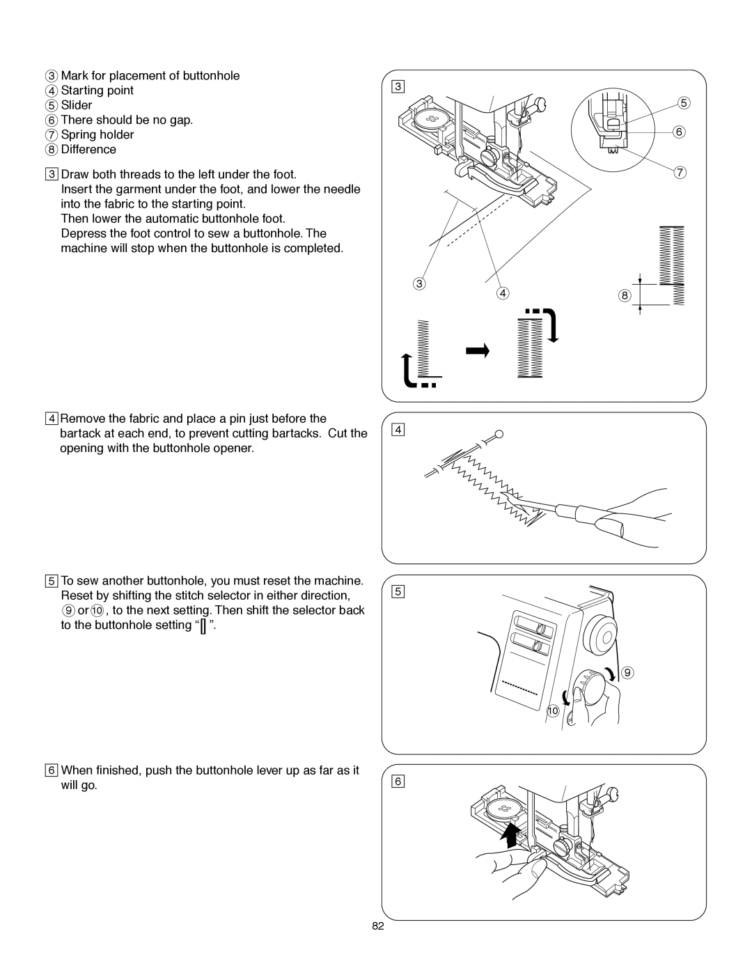 Janome MS-5027 instruction manual 