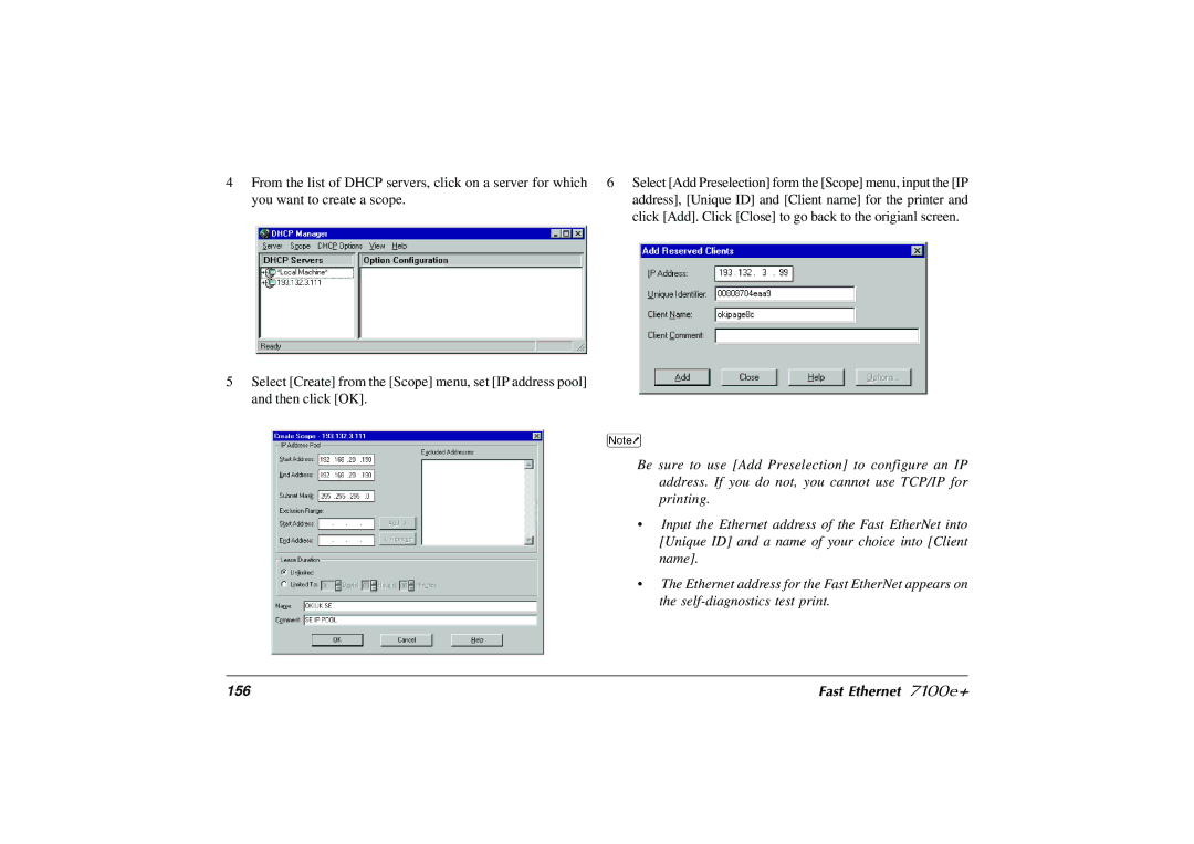 Japan Tiger user manual Fast Ethernet 7100e+ 