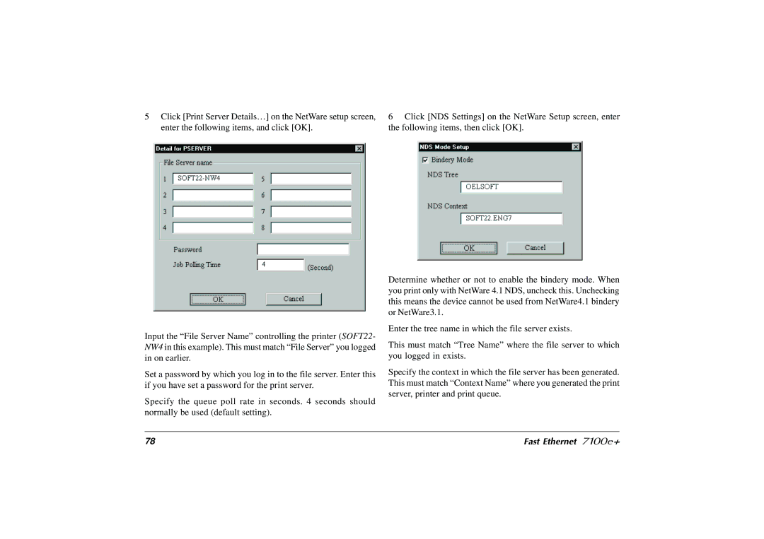 Japan Tiger user manual Fast Ethernet 7100e+ 