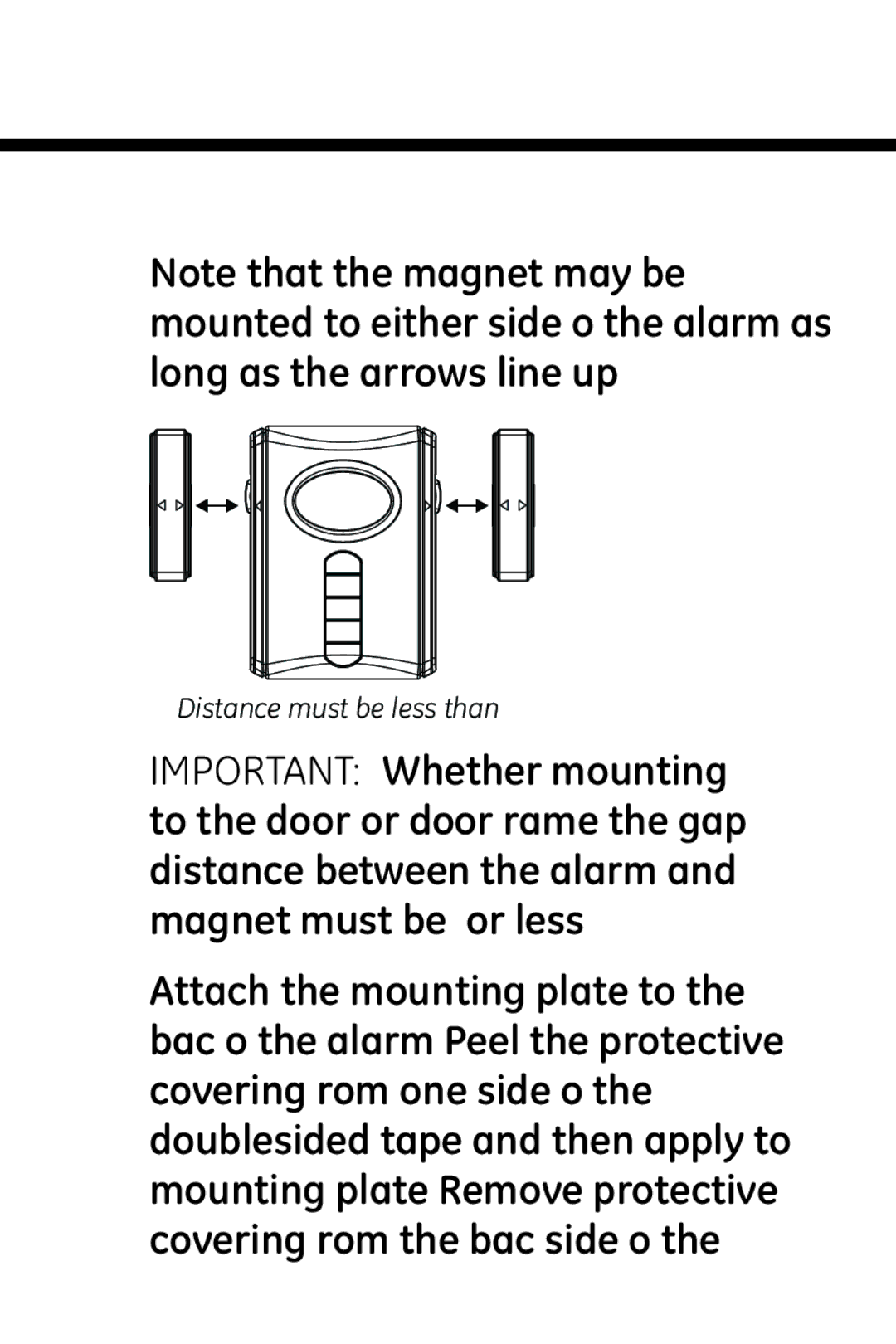 Jasco 45117 user manual Distance must be less than 1/2 