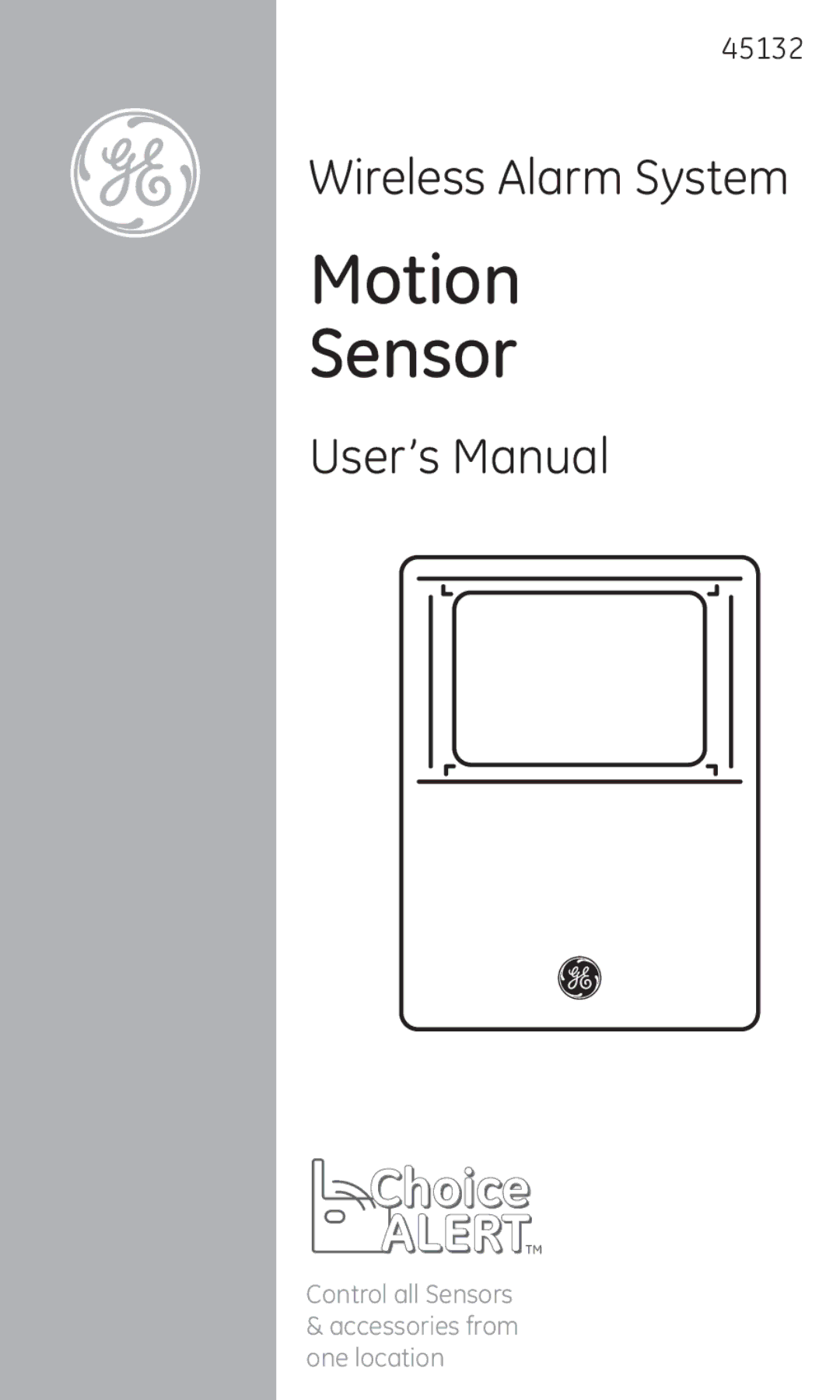 Jasco 45132 user manual Motion Sensor 