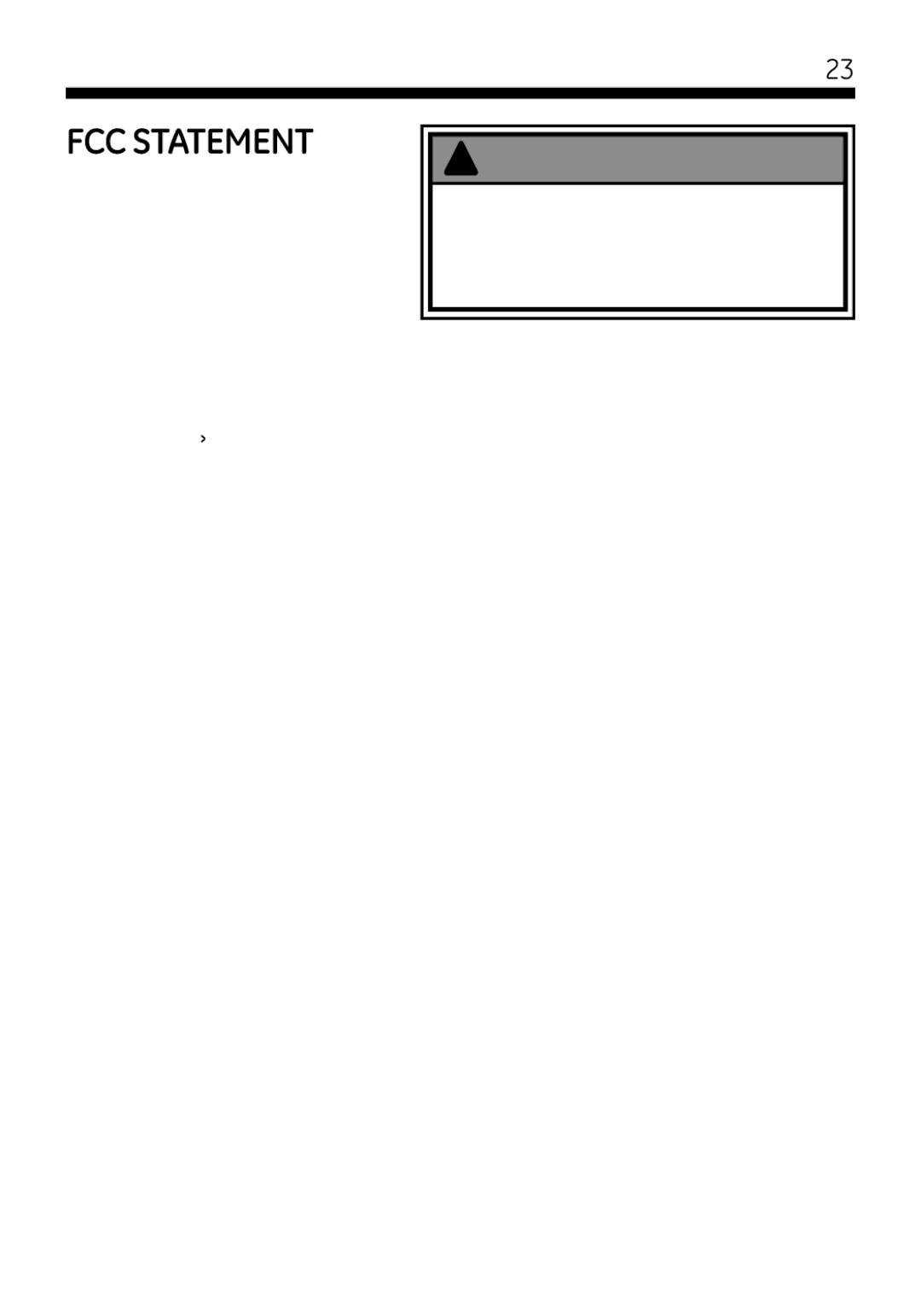 Jasco 45246 user manual FCC Statement, Interference that may cause undesired operation 